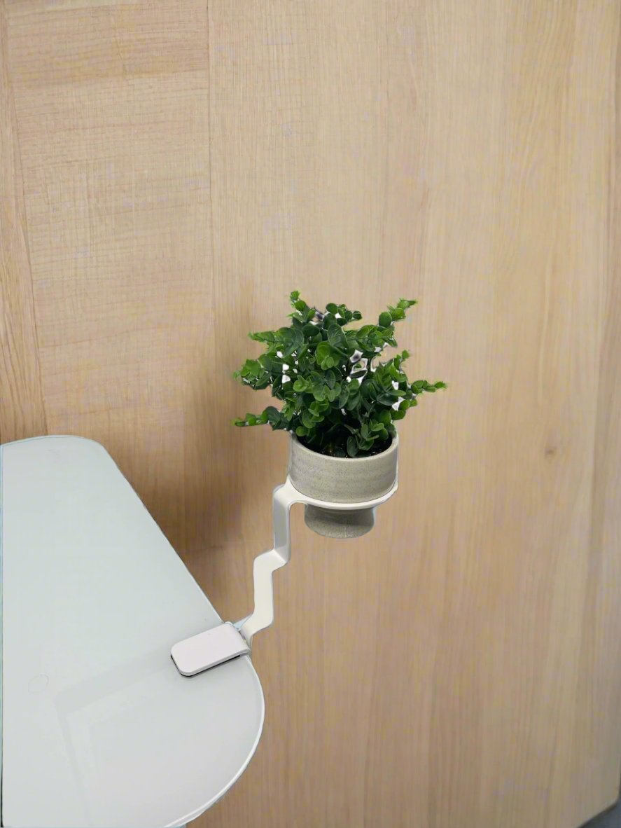 Plant holder desk clamp